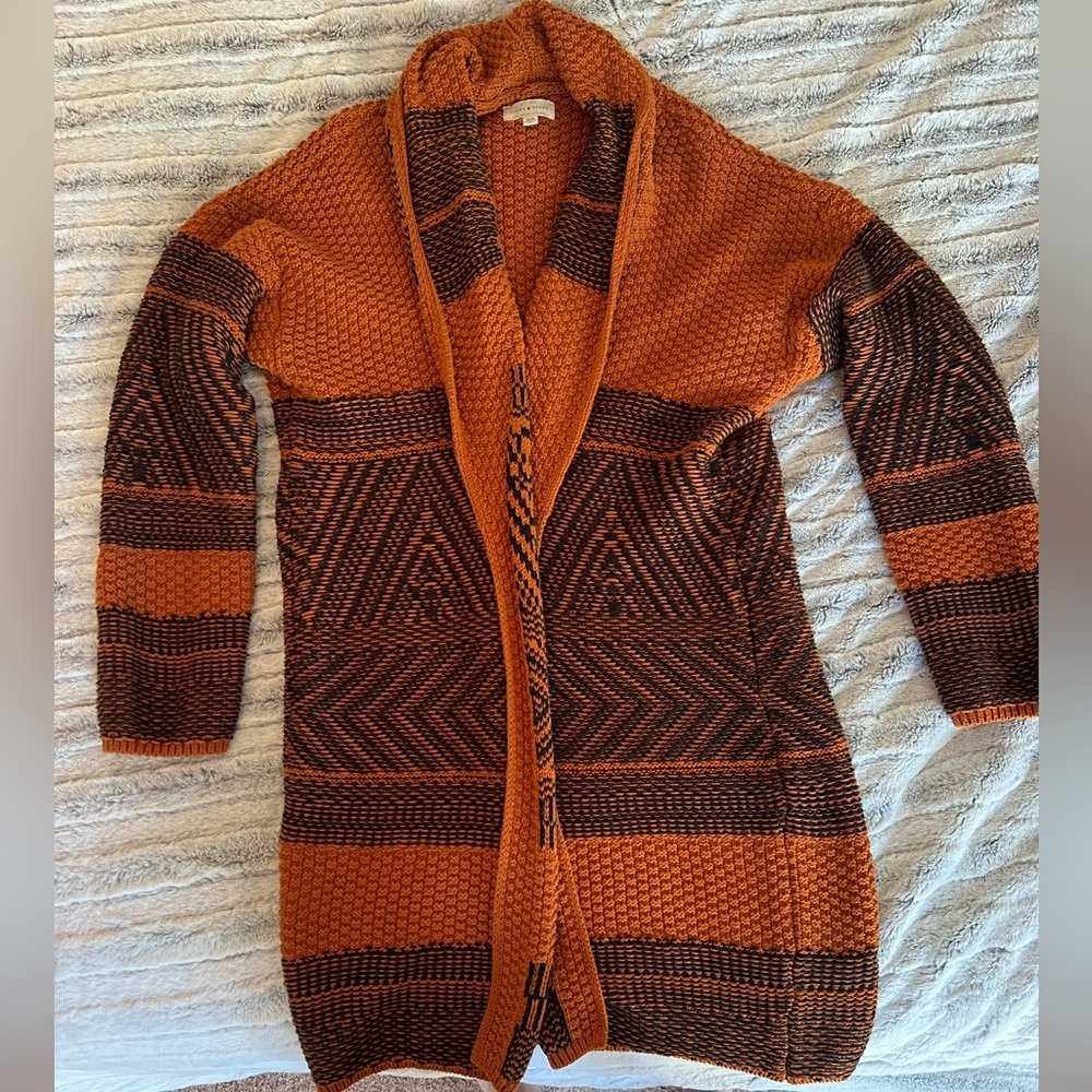 Chunky Knit Lucky Cardigan Size Medium